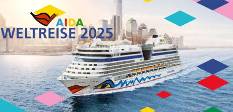 AIDA Weltreise 2025